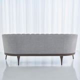 Channel Back Sofa-Silver Smith (اريكة شانيل-فضية)