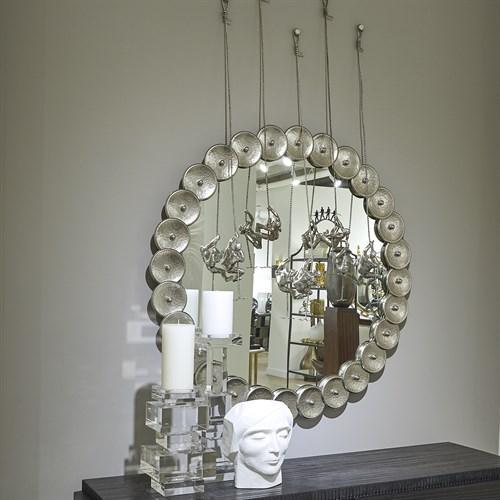 Climbing Man-Wall Mounted-Thai Silver Leaf sculpture(جدارية الرجل المتسلق باللون الفضي)