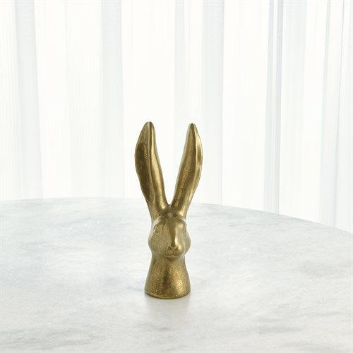 Rabbit-Small -Reactive Matte Gold finish(أرنب - ذهبي - صغير )