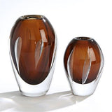 Split Vase-Tobacco-Small