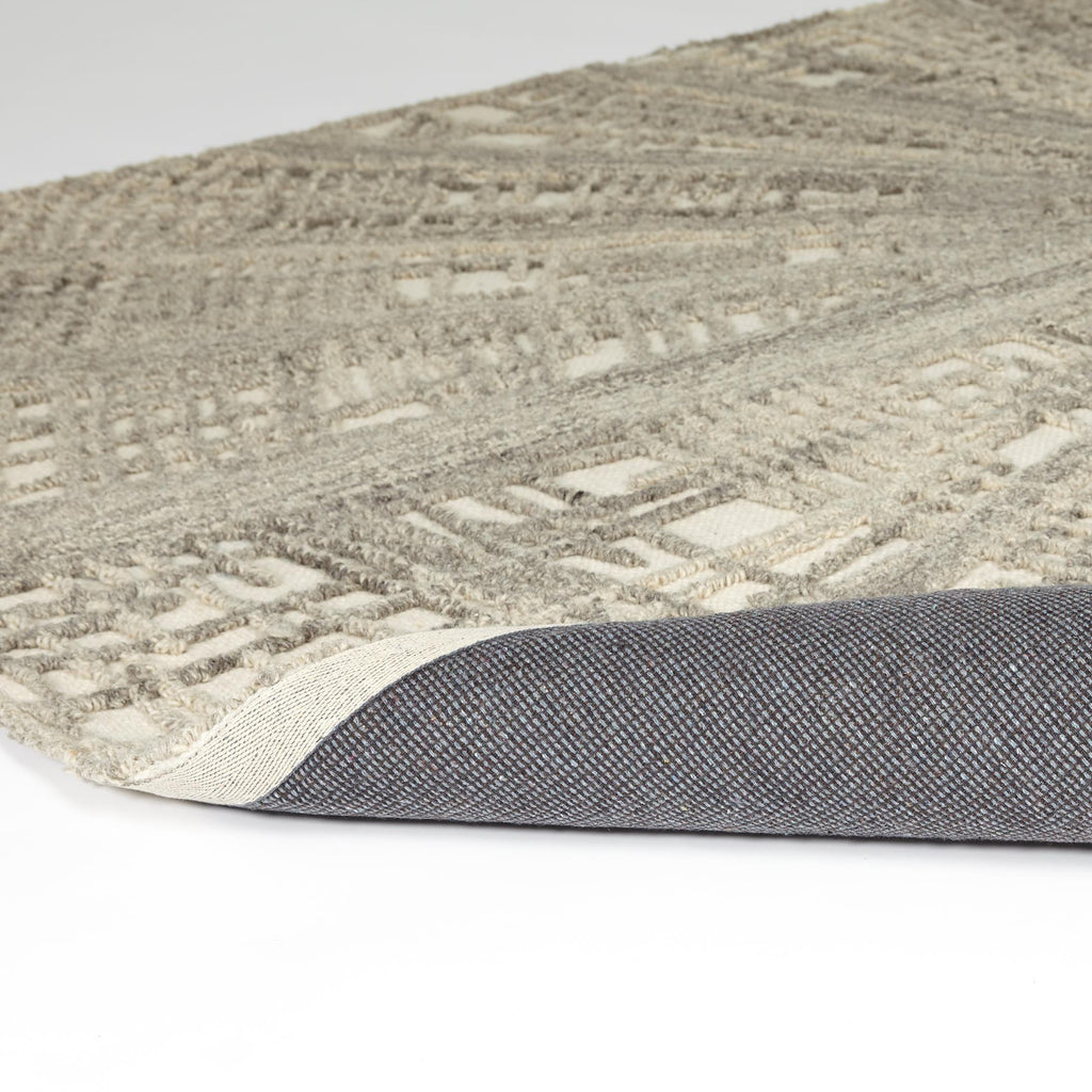 Vortex Rug-Ivory/Natural/Grey-5' x 8'(سجادة دوامة - عاجي / طبيعي / رمادي - 5 'x 8')
