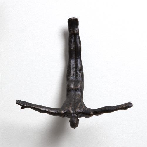 Wall Diver-Bronze(منحوتة الغواص - جدارية)