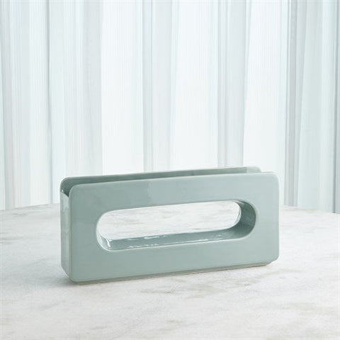 Rectangle Vase-Lamb's Ear- Small-مزهرية مستطيلة- صغير