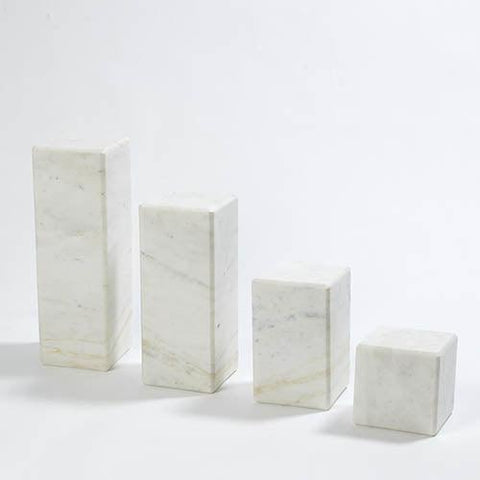 5" Marble Mini Pedestal/Riser-Medium(قاعدة من الرخام - وسط )
