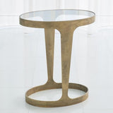 Oslo Accent Table-Gold-طاولة خدمة -ذهبي