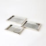 S/3 Stepped Nesting Trays-Nickel-S/3 صواني التعشيش المتدرجة