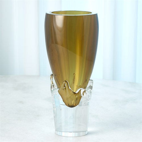 Emergence Vase-Moss Green-مزهرية إيميرجينس - الطحلب الأخضر