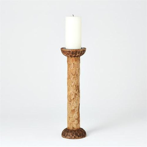 Abala Carved Pillar Holder-Large(شمعدان - كبير)