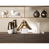 Alabaster Ball Bookends-Pair