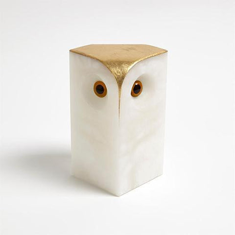 Alabaster Owl-Small(بومة المرمر - صغير)