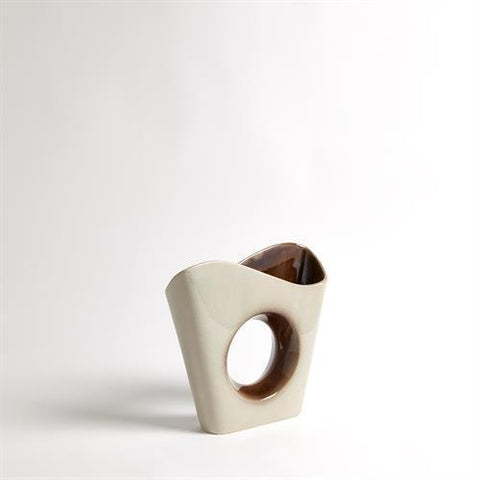 Aperture Vase-Small(مزهرية  مفرغه من الوسط - صغيرة)