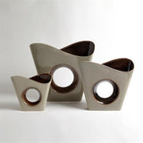 Aperture Vase-Small(مزهرية  مفرغه من الوسط - صغيرة)