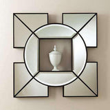 Arabesque Shadow Box Mirror-Black