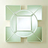 Buy Arabesque Square Mirror-White Online at best prices in Riyadh