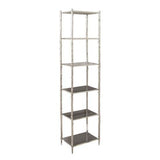 Arbor Etagere-Nickel/Black Granite(رفوف من النيكل بأسطح من الغرانيت الأسود)