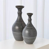 Bassano Vase-Reactive Grey-Large(مزهرية - رمادية - كبيرة)