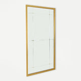 Beaumont Floor Mirror-Gold Leaf