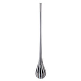 Black and White Striped Vase-Large(مزهرية مخططة بالأبيض والأسود - كبيرة)