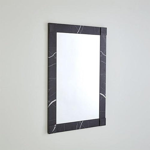 Black Marble Rectangular Mirror
