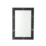 Black Marble Rectangular Mirror
