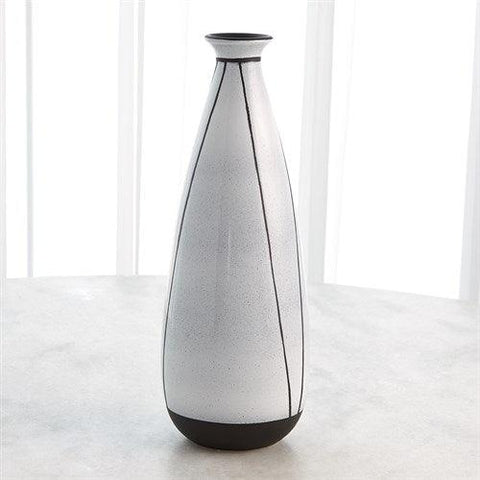 Black/White Linear Bottle-Large