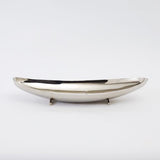 Boat Bowl-Nickel-Small(صحن على شكل قارب فضي صغير)