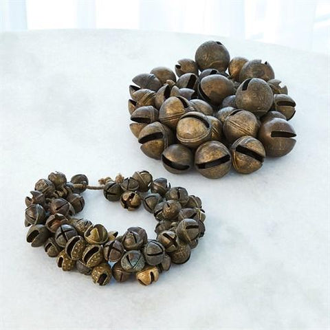 Brass Bell Cluster-30-Large(مجموعة الجرس النحاسية -30- كبير)