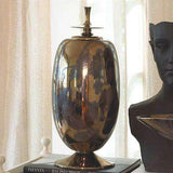 Bronze Damask Egg w/Lid