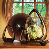 Carry About Vase-Bronze-Large(إناء زهور برونزي كبير)