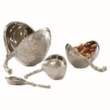 Chestnut Bowl-Nickel-Small(طبق الكستناء من النيكل صغير)