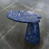 Buy Cone Cantilever Table-Lapis Lazuli Online at best prices in Riyadh