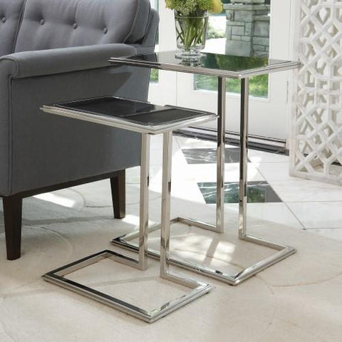 Cozy Up Table-Stainless Steel-Small(طاولة جانبية من الفولاذ المقاوم للصدأ- صغيرة)