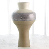 Cream Rises Swell Vase-Large