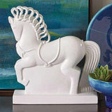 Deco Horse-Matte White