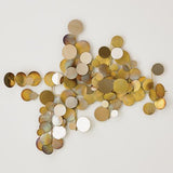 Dots Wall Decor-Brass/Gold(ديكور حائطي معدني - من نحاس الأصفر - والذهب)