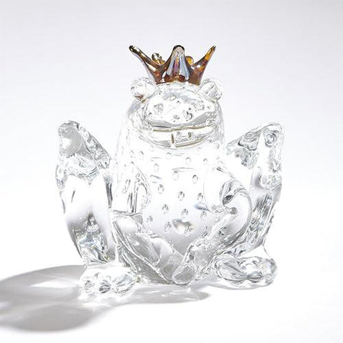 Frog Prince-Clear w/Bubbles