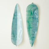 Glass Wall Leaf-Blue/White(ورق حائط زجاجي - أزرق / أبيض)