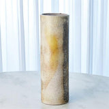 Golden Raku Vase-Large(مزهريه راكو ذهبي - كبير)