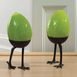 Green Egg On Legs-Walking(تحفة على شكل بيضة خضراء على ساقين في حالة المشي)
