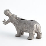 Hippo Planter-Silver(مزهرية زرع - فضي)