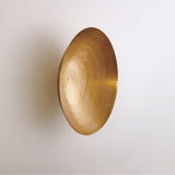 Indira Wall Bowl-Antique Brass-Medium size wall décor(سلطانية نحاسية أصفر أنتيكة جدارية حجم وسط مقاس 19*6 بوصة)