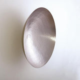 Indira Wall Bowl-Antique Nickel-Medium(سلطانية نيكل أنتيكة جدارية حجم وسط مقاس 19*6 بوصة)