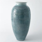Lady Lo's Vase-Teal-Large(مزهرية ليدي لو - أزرق مخضر - كبير)
