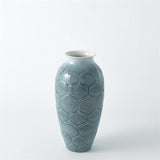 Lady Lo's Vase-Teal-Small(مزهرية ليدي لو - أزرق مخضر - صغير)