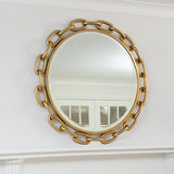 Linked Mirror-Gold(مرآة ذهبية محاطة بسلسلة)