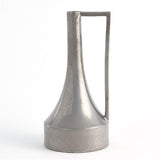 Long Neck Handle Vase-Silver(مزهرية بمقبض طويل - فضي)
