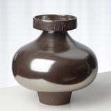Nova Vase-Bronze-Short(فازة  - برونز - قصير)