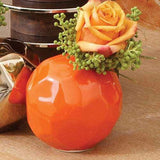 Nugget Bud Vase-Orange