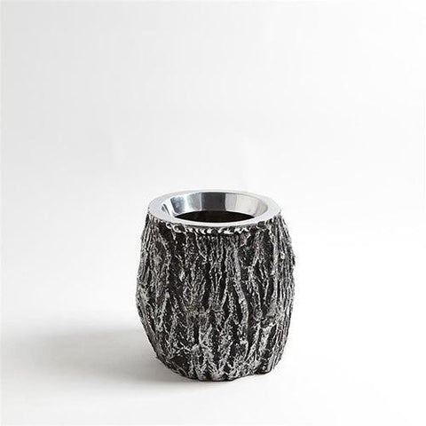 Oak Vase-Black Antique-Small