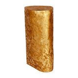 Organic Ceramic Pedestal-Gold Leaf-Large(قاعدة سيراميك - ورق ذهبي- كبير)